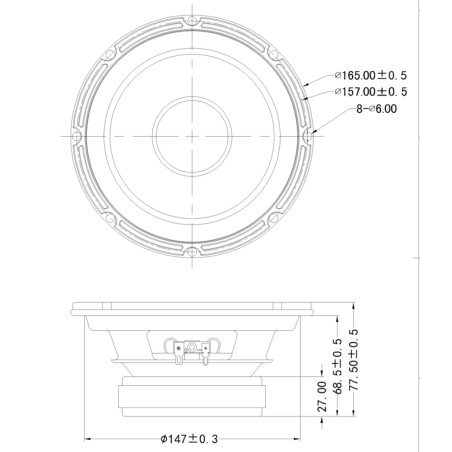 Haut parleur de remplacement interne Active Sound Booster Maxhaust