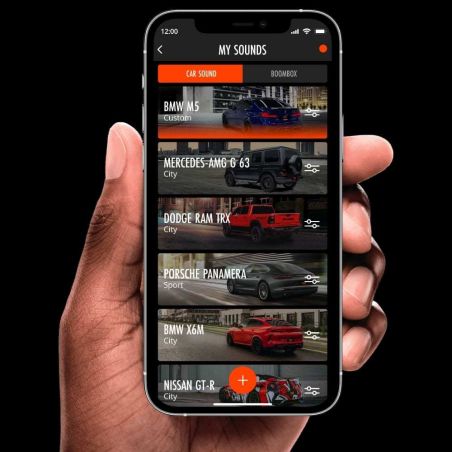 Active Sound Booster BMW X7 40i M50i Essence + Hybride G07 (2019+) (THOR Tuning)