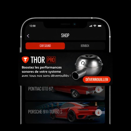 Mise à jour THOR PRO UPDATE