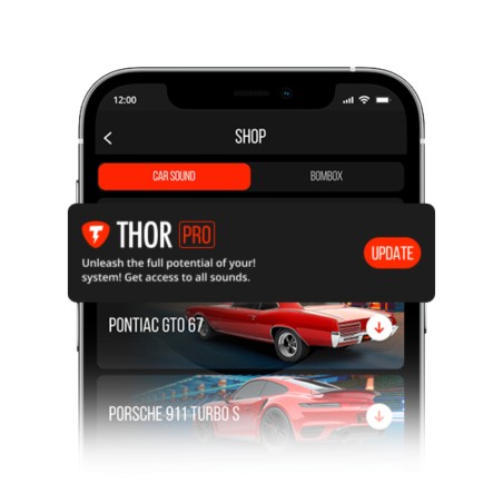 Mise à jour THOR PRO UPDATE