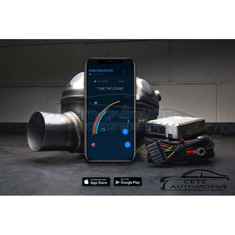 Active Sound Booster Alfa Roméo Giulia 2.2 JTD Diesel (2012+)(Cete Automotive)
